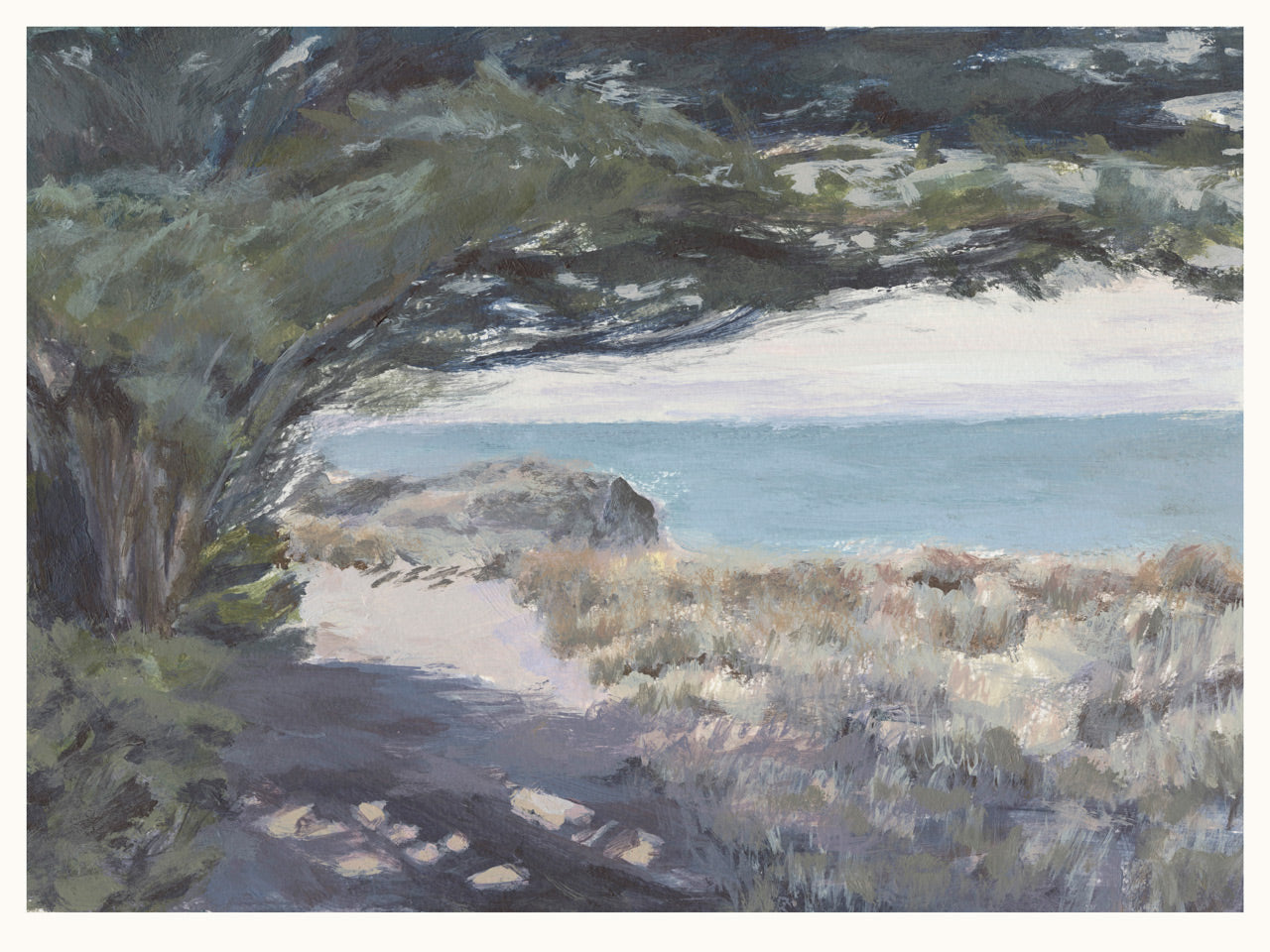 Seascape: Pt. Lobos Cypress